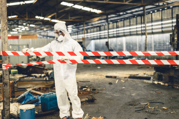Professional Infectious Disease Decontamination technician working in Funston, GA